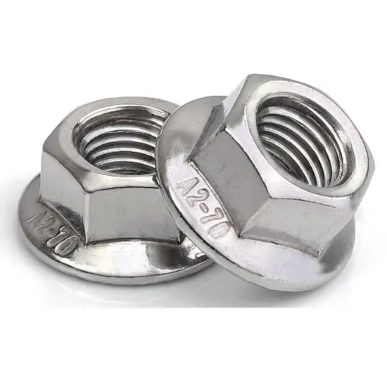 FLANGE NUT WITH SARRETION new